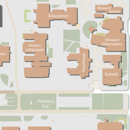 University Of Arizona Parking Map - Maps For You