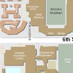 arizona state university campus map